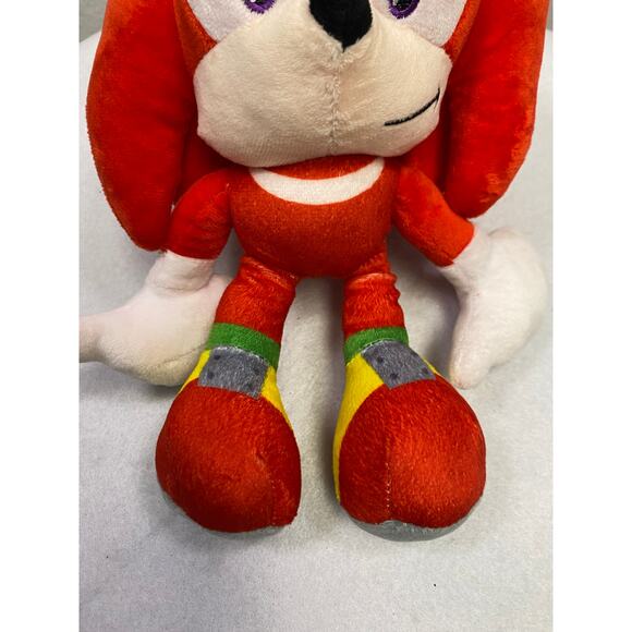 Sega Sonic the Hedgehog Knuckles the Echidna Plush Toy Stuffed Animal 11" - Picture 3 of 5